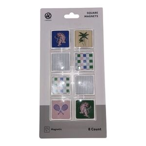 Square Magnets Set - Multicolor